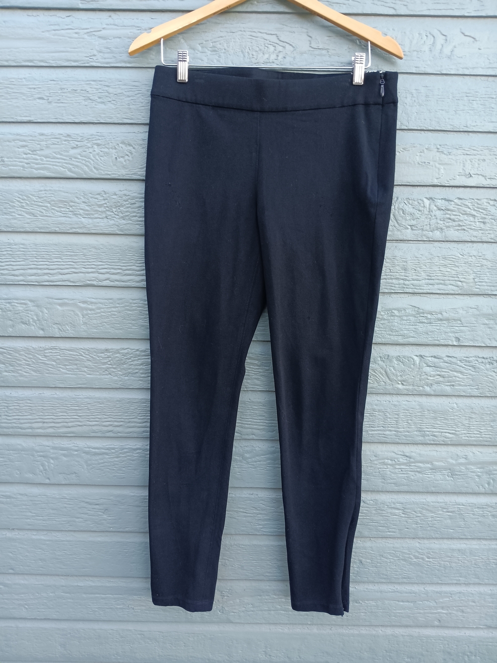 White House Black Market Black Women's Ponte Ankle Pants